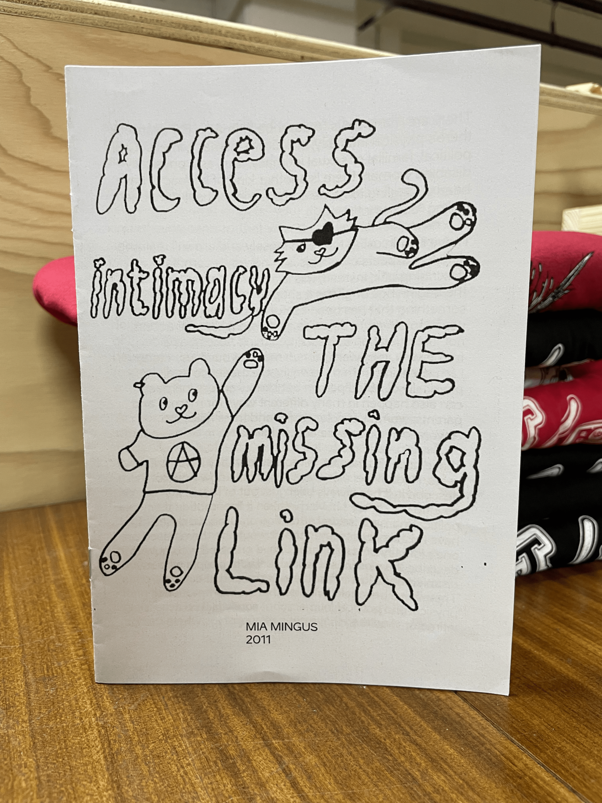 Zine: access intimacy - the missing link