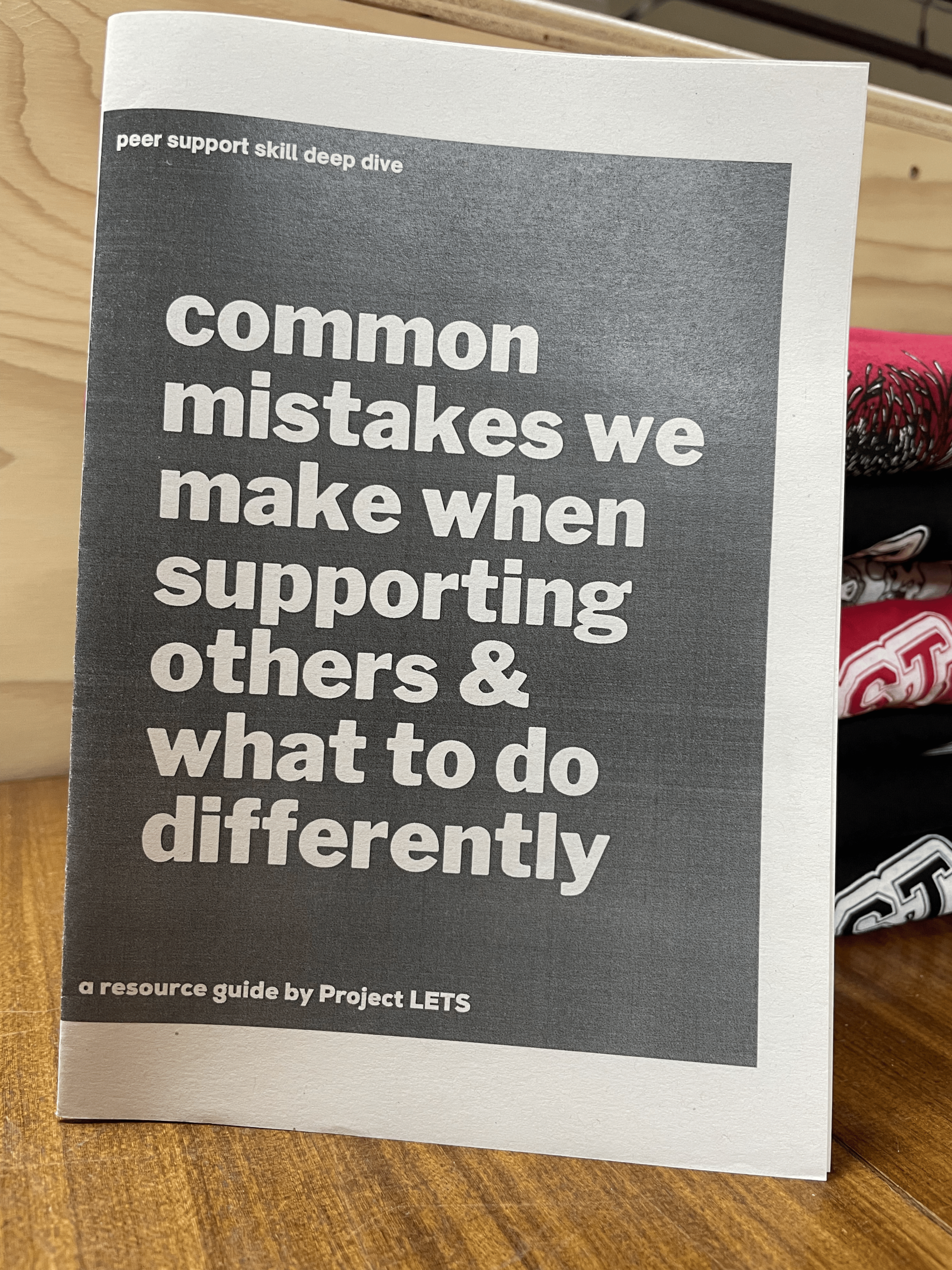 zine: common mistakes we make when supporting others